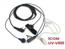 Fone de Ouvido Siliconado para radio Icom UV-V88