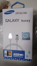 Cabo Usb 2.0 Original Samsung Galaxy Note 3 S5 Hd Externo Us - Caixa Original e Selo Hologrfico